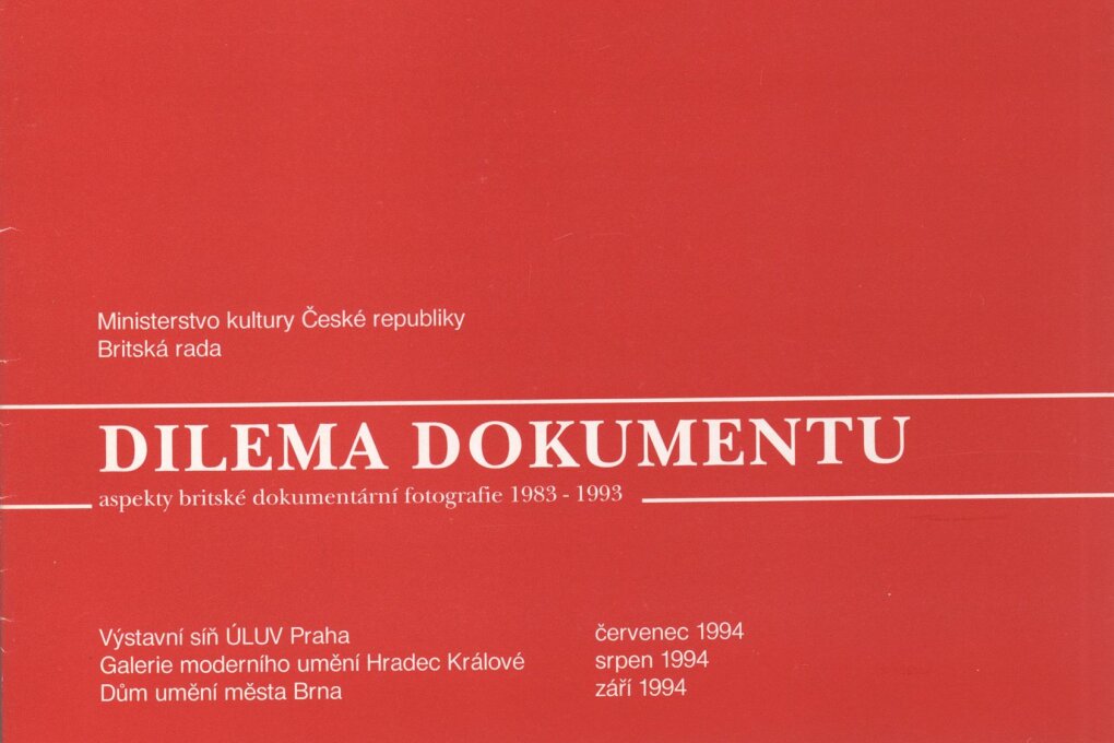 Dilema dokumentu. Aspekty britské dokumentární fotografie 1983–1993